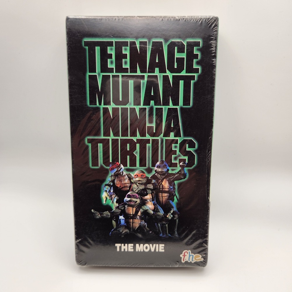 Teenage Mutant Ninja Turtles The Movie VHS 1990 New Sealed